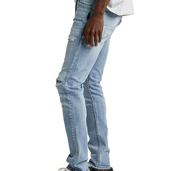 Mens Silver Jeans Low Rise Kenaston Slim Leg - Picture 3 of 9